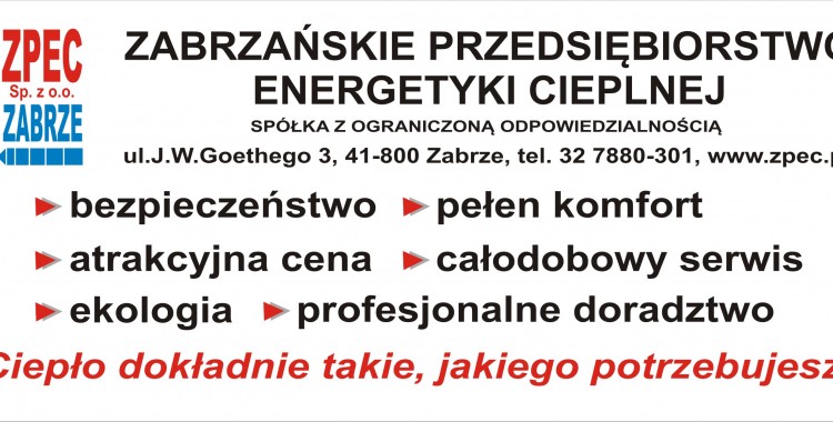 Zapraszamy do zapoznania się z usługami jakie oferuje Zabrzańskie Przedsiębiorstwo Energetyki Cieplnej
